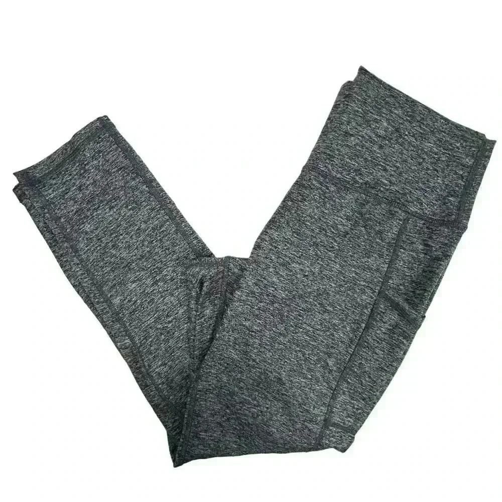 Aerie Women's Tall Ankle Leggings‎ XL Gray High Waist Activewear